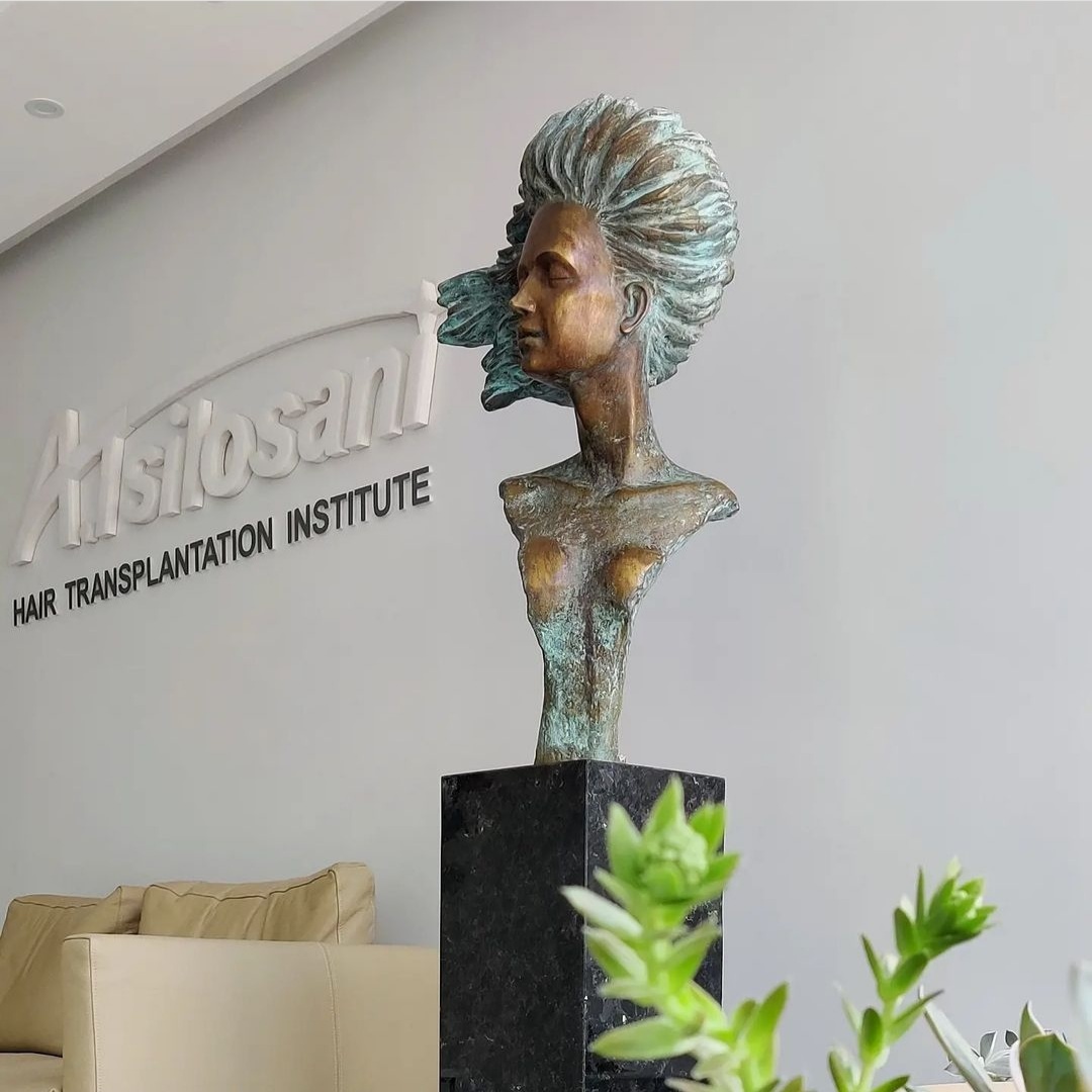 The A.Tsilosani Hair Transplantation Institute interior in Tbilisi