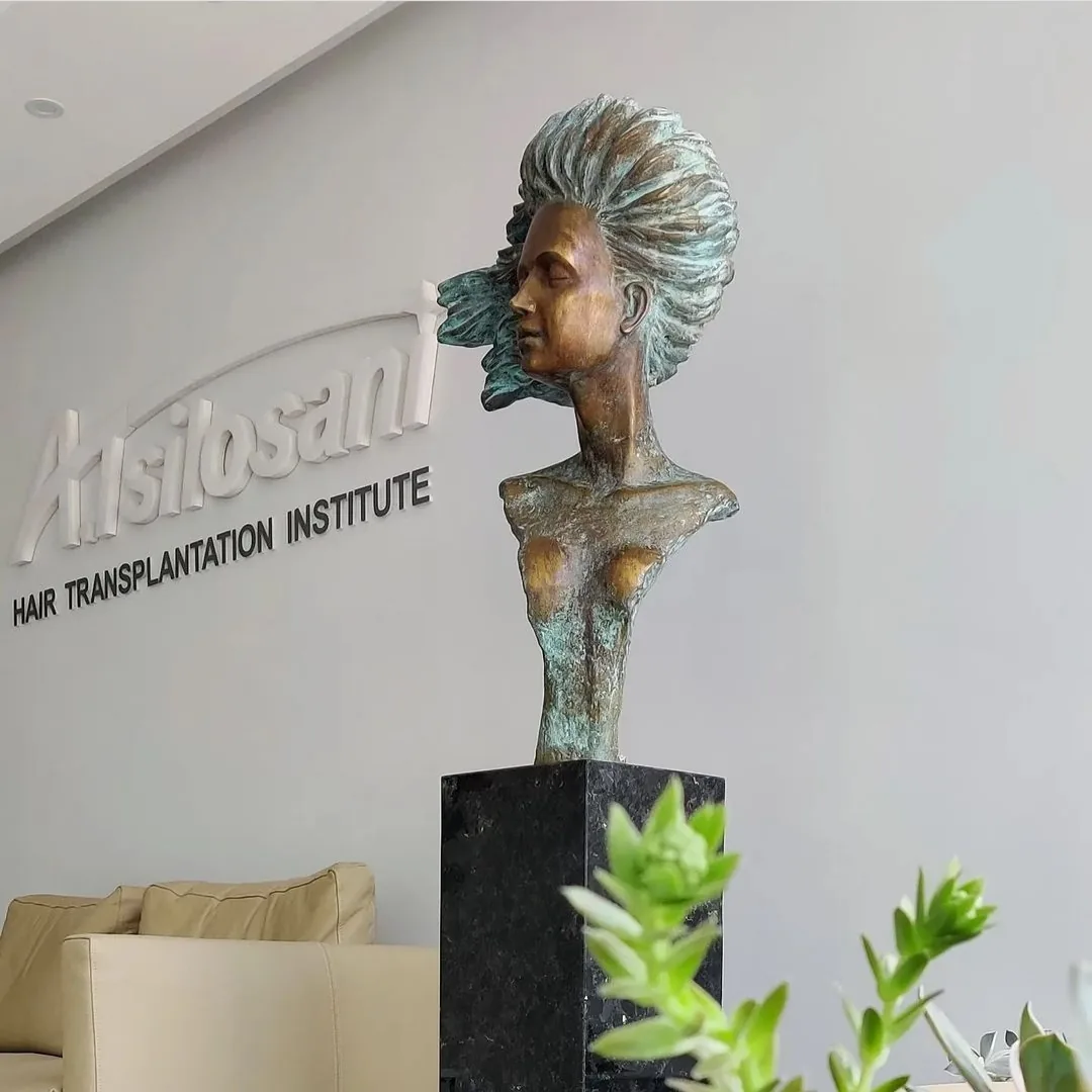 The A.Tsilosani Hair Transplantation Institute interior in Tbilisi