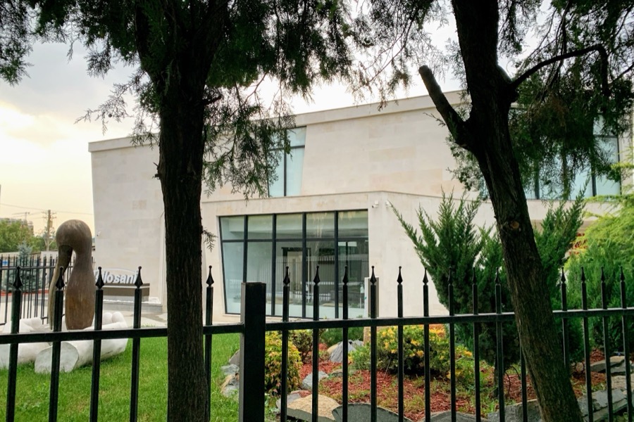 The Tsilosani clinic building, where aftercare and follow-up take place
