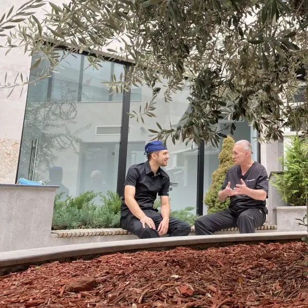 Patient consultation and hair-loss assessment at the institute